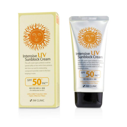 3W Clinic Intensive UV Sunblock Cream SPF 50+PA+++