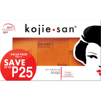 Kojie san skin lightening soap 65gm x3